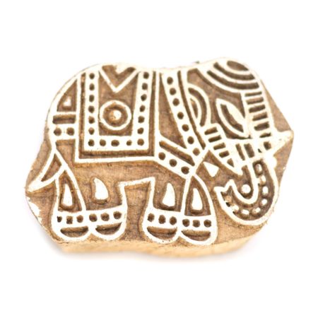 Tara Textile - Holzstempel - Elefant