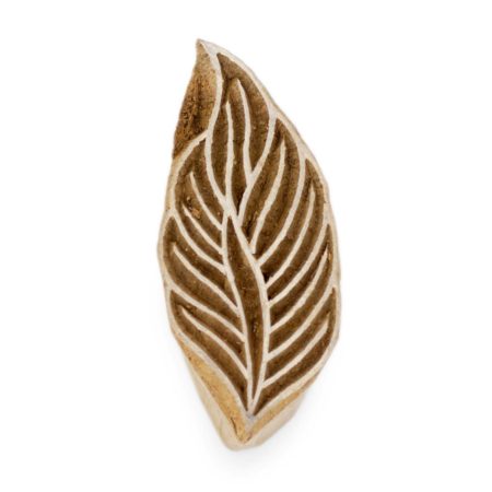 Tara Textile - Holzstempel - Blatt