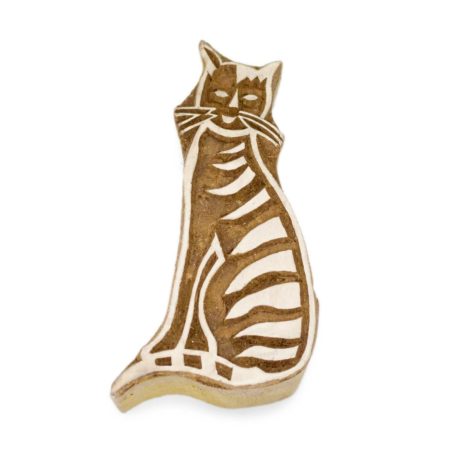 Tara Textile - Holzstempel - Katze